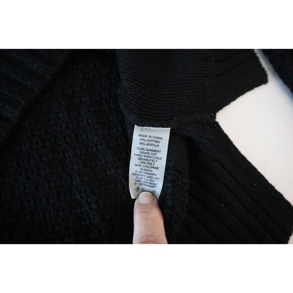 Two x Vince Camuto 9024207 Women's Sz XL Black Cotton Blend Pullover Sweater - Picture 5 of 7